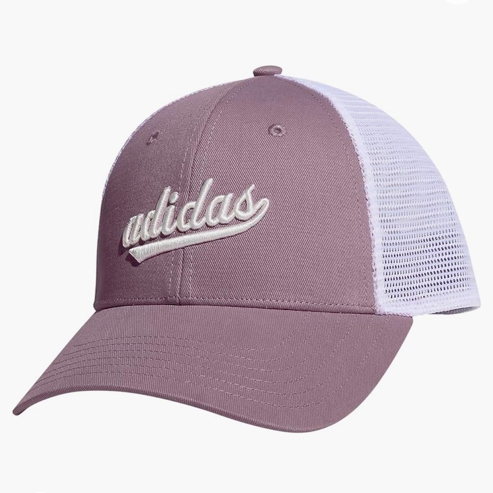 NWT Adidas Women's Mesh Back Snapback Cap Adjustable Fit Trucker
